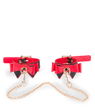 Charger l&#39;image dans la galerie, Menottes chevilles à nœuds papillons Be Mine