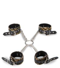 Charger l&#39;image dans la galerie, Menottes en croix chevilles poignets