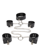 Menottes en croix et collier soumission