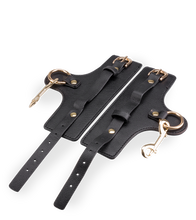Charger l&#39;image dans la galerie, Menottes poignets similicuir Justice