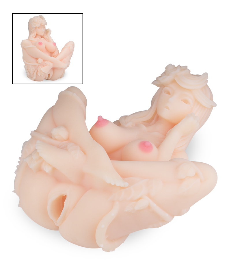 Mini poupée 1,5kg Yomi vaginette hentai elfe