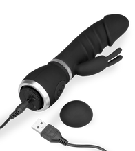 Charger l&#39;image dans la galerie, Mini vibro rabbit USB silicone gros gland