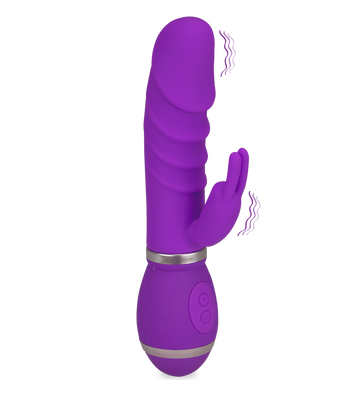 Mini vibro rabbit USB silicone gros gland