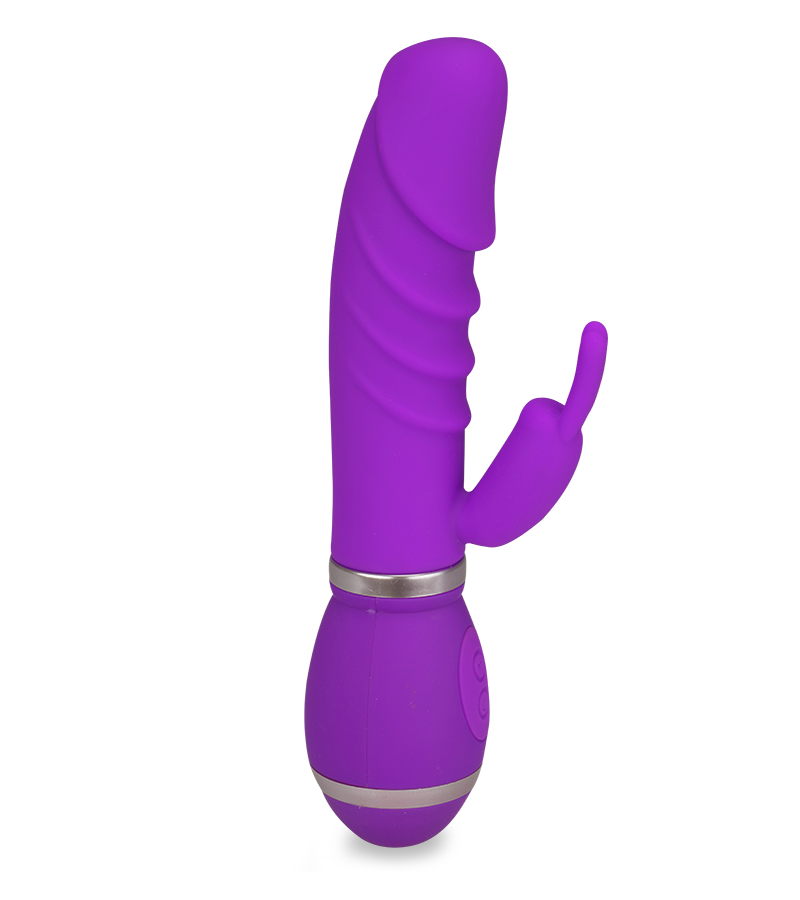 Mini vibro rabbit USB silicone gros gland