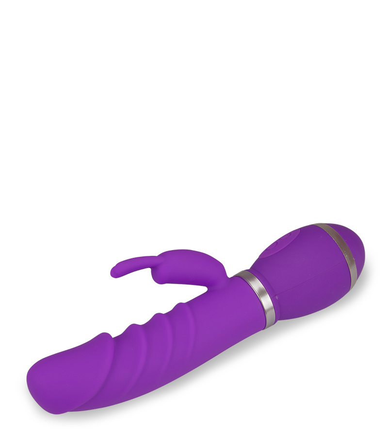 Mini vibro rabbit USB silicone gros gland