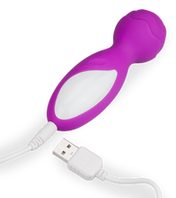 Charger l&#39;image dans la galerie, Mini vibromasseur Fantasy Wand boule massante 12 modes