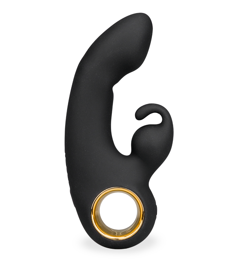 Mini vibromasseur rabbit vibrations et mouvements First Love