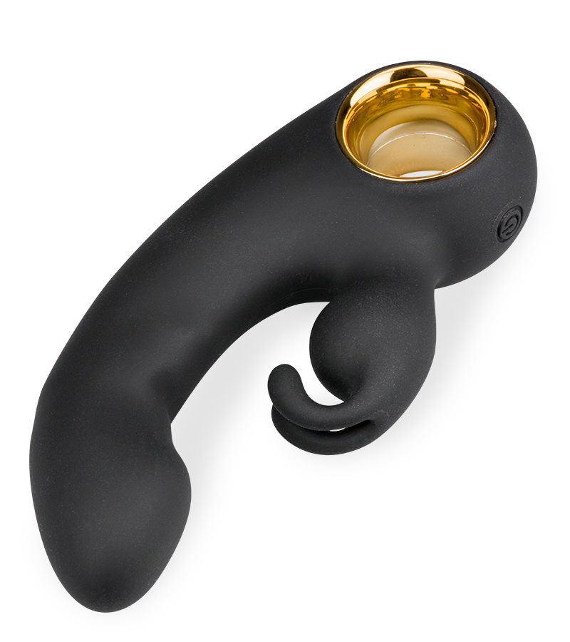 Mini vibromasseur rabbit vibrations et mouvements First Love