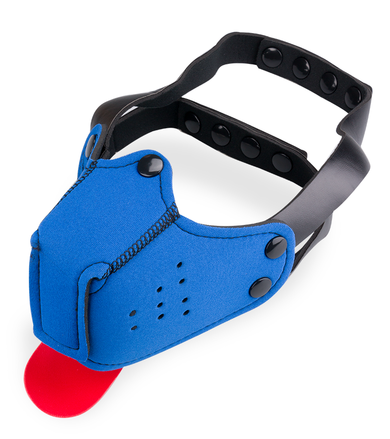 Museau avec langue Puppy Play