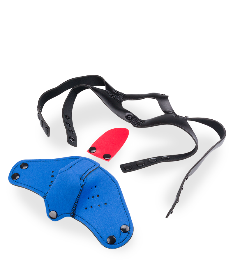 Museau avec langue Puppy Play