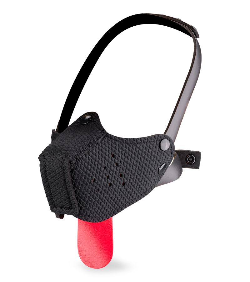 Museau avec langue Puppy Play