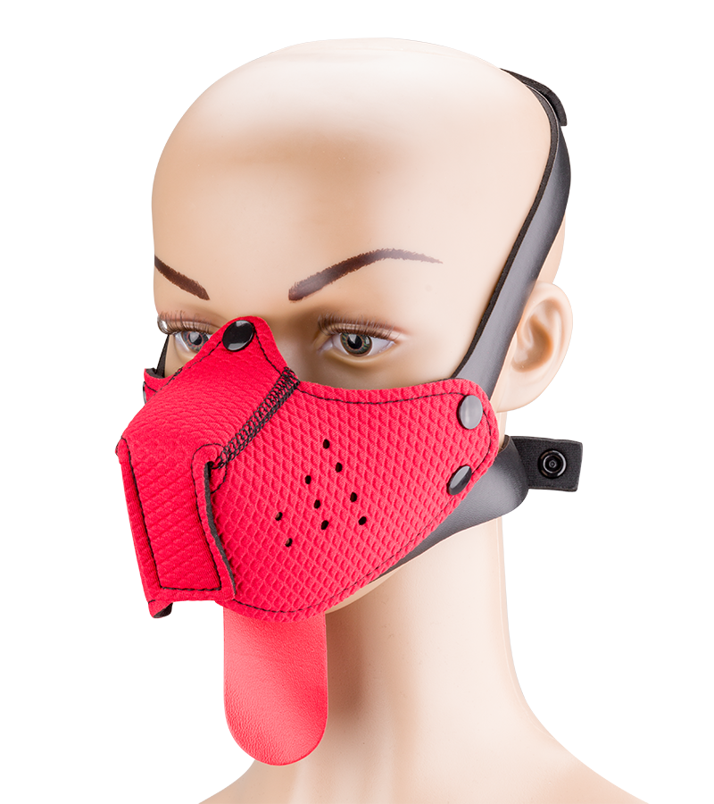 Museau avec langue Puppy Play