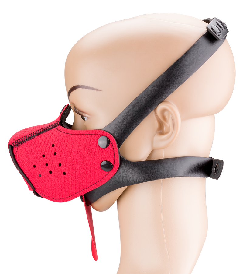 Museau avec langue Puppy Play