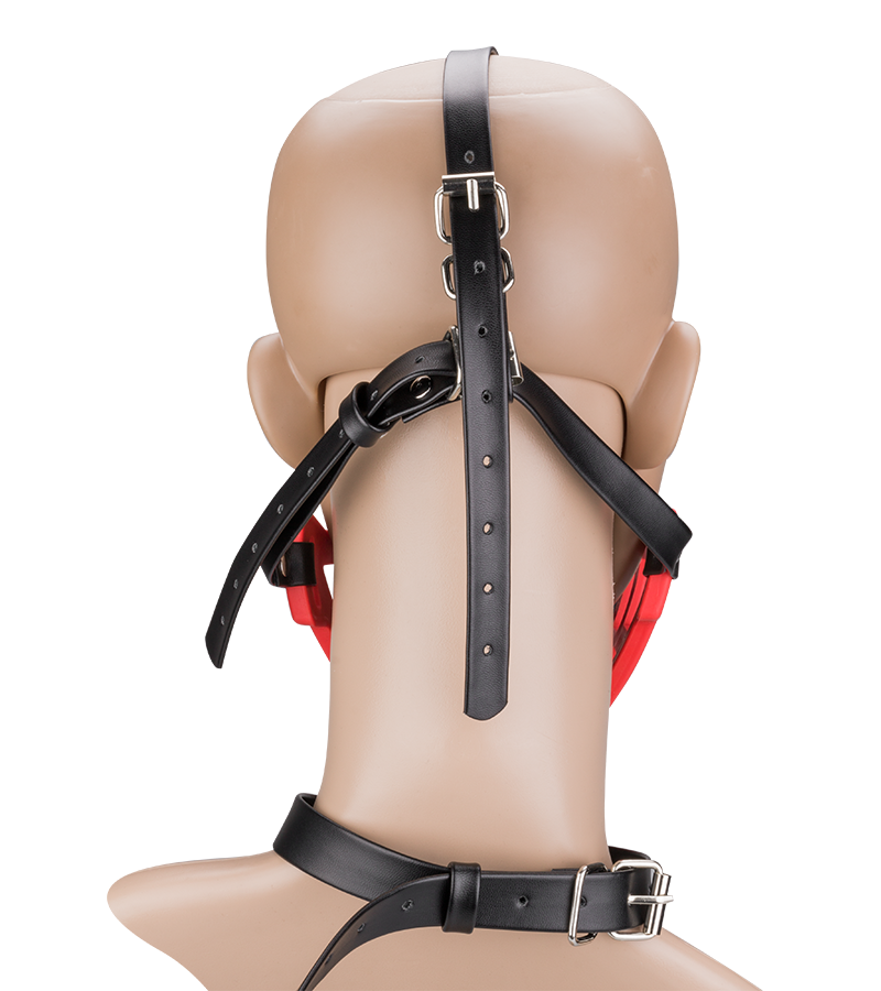 Muselière avec gag-ball amovible