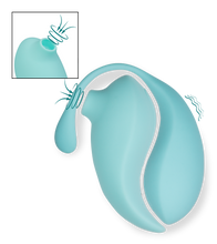 Charger l&#39;image dans la galerie, Oeuf vibrant avec télécommande aspire clitoris Namasté