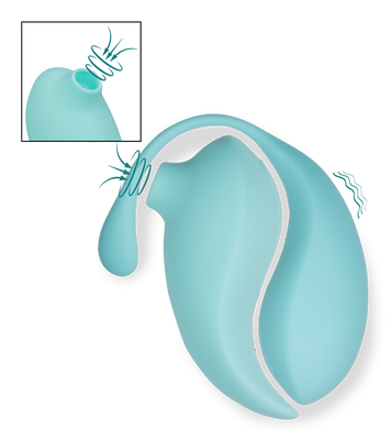 Oeuf vibrant avec télécommande aspire clitoris Namasté