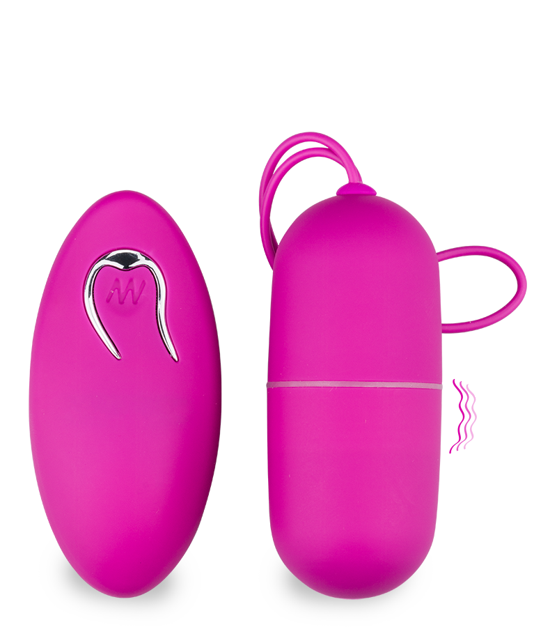 Oeuf vibrant sans fil silicone 12 vibrations