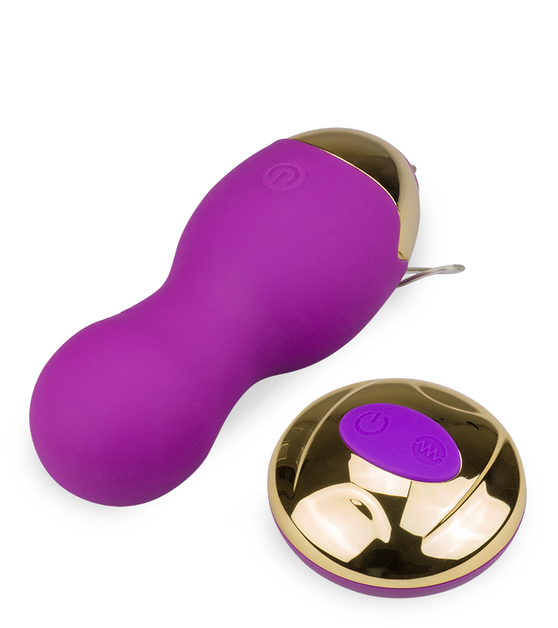 Oeuf vibrant silicone à télécommande USB 12 modes