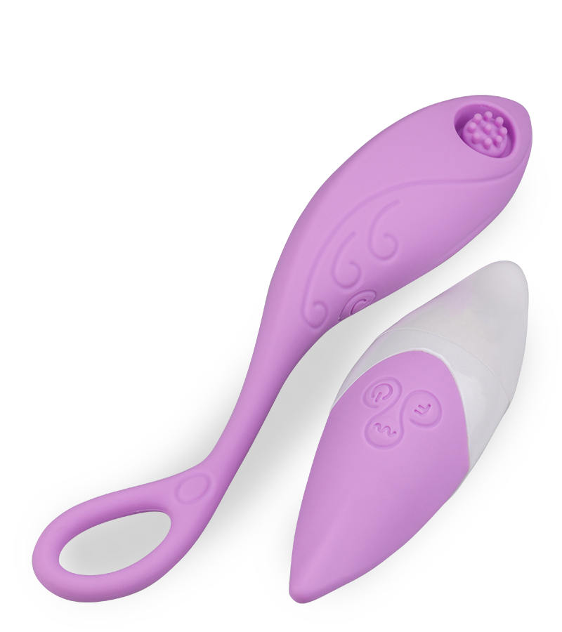 Oeuf vibrant stimulateur de clitoris à picots