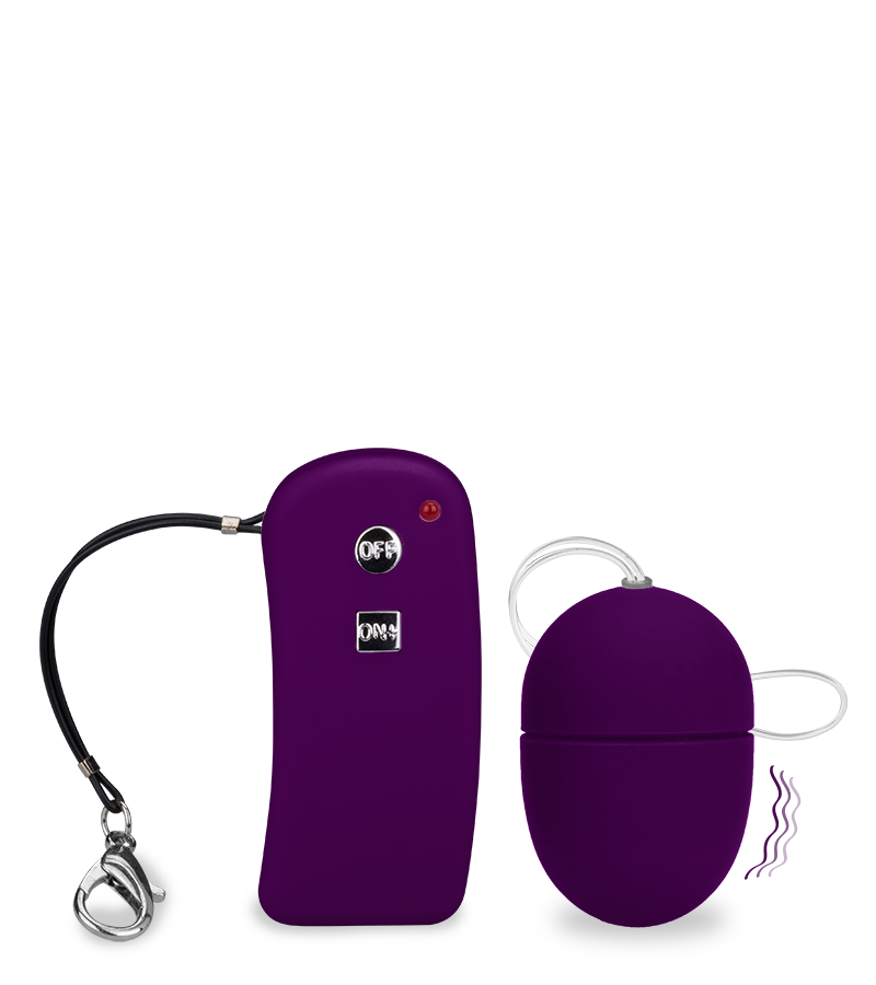 Oeuf vibrant télécommandé Brava - S