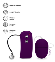 Charger l&#39;image dans la galerie, Oeuf vibrant télécommandé Brava - S