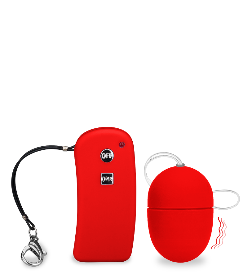 Oeuf vibrant télécommandé Brava - S