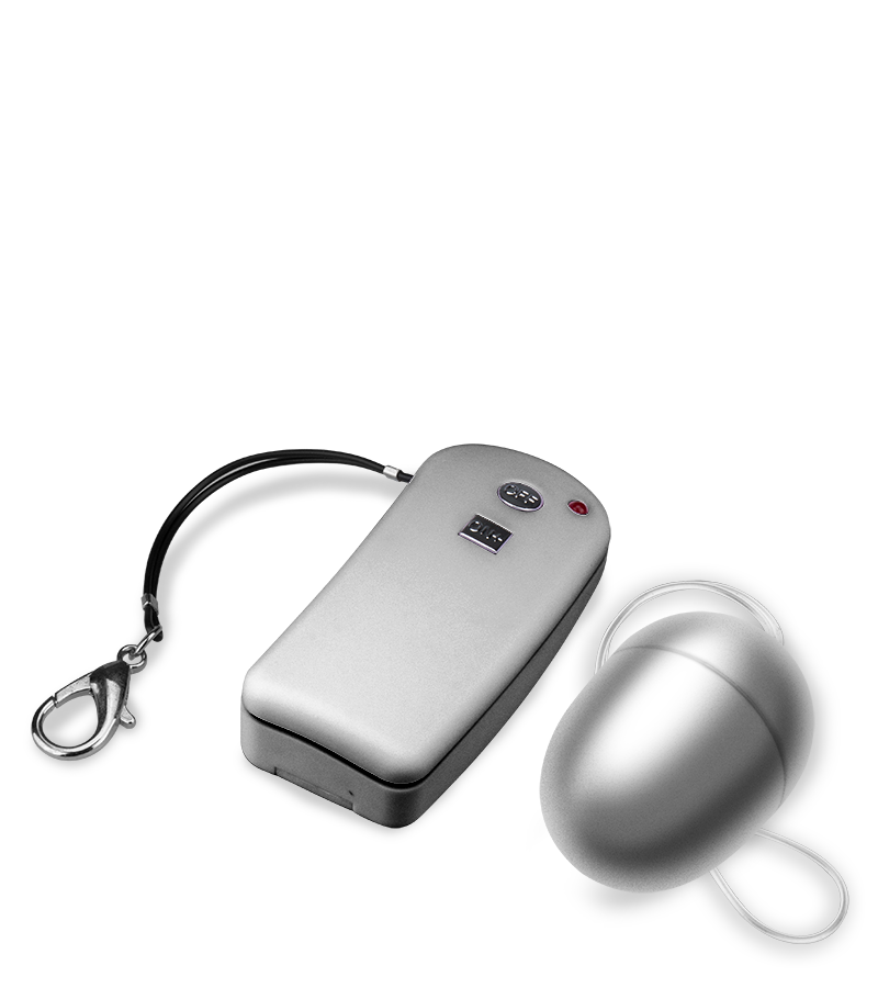 Oeuf vibrant télécommandé Brava - S