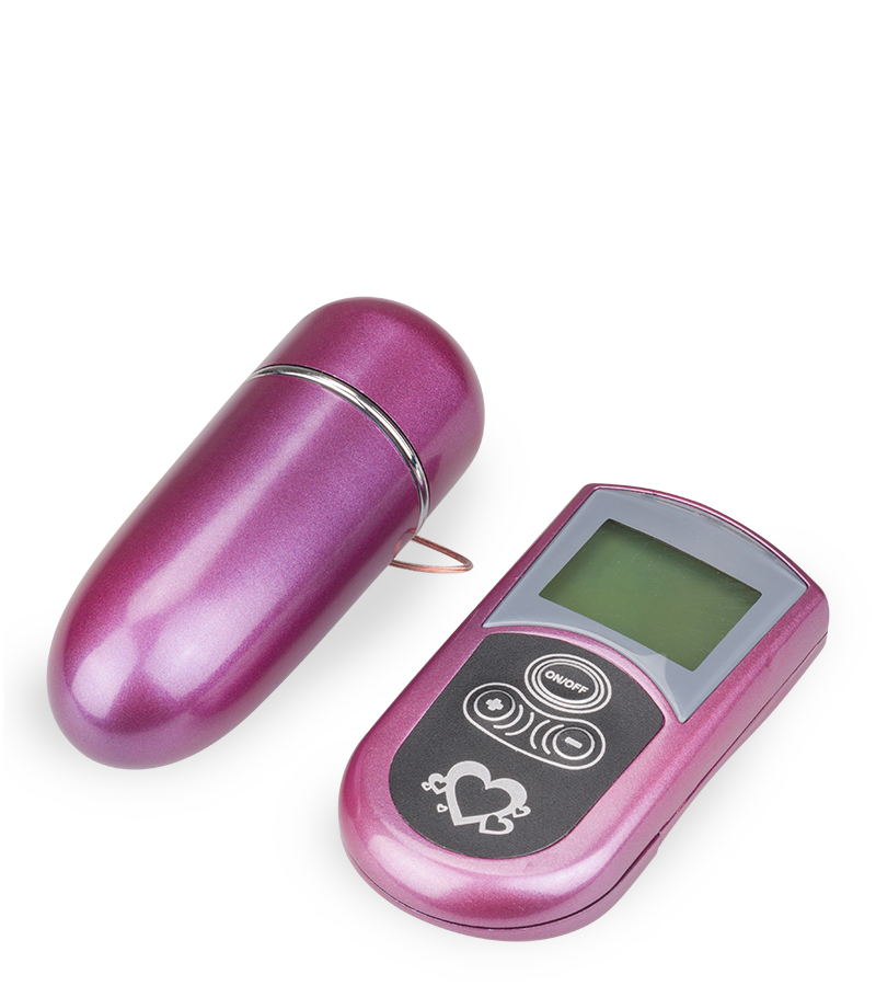 Oeuf vibrant télécommande LCD