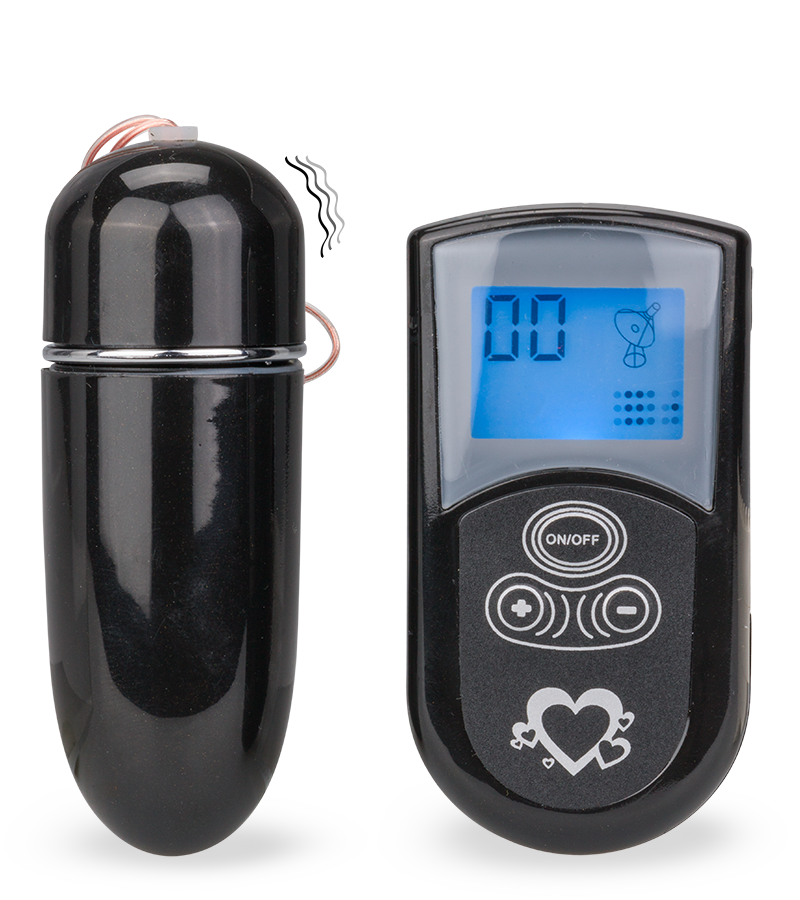 Oeuf vibrant télécommande LCD