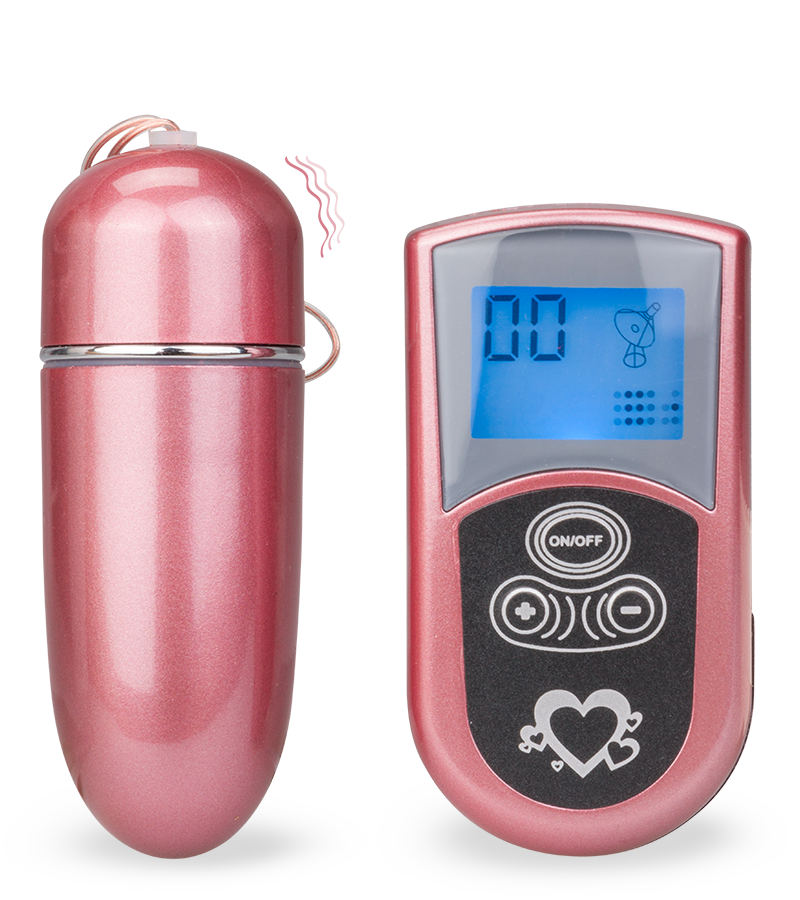 Oeuf vibrant télécommande LCD