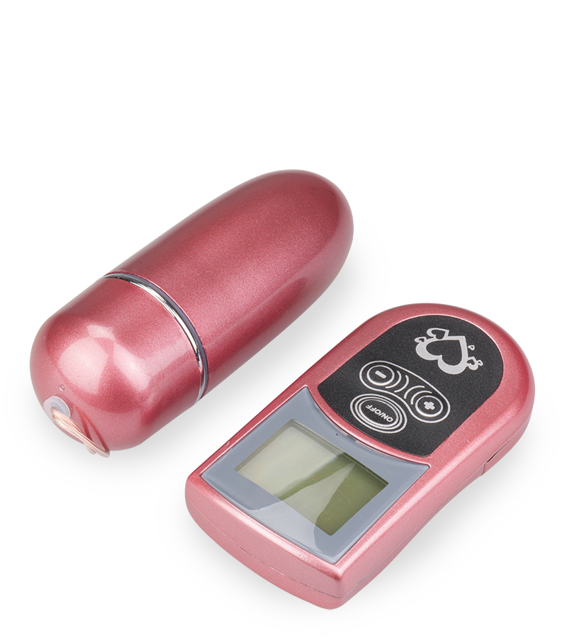 Oeuf vibrant télécommande LCD