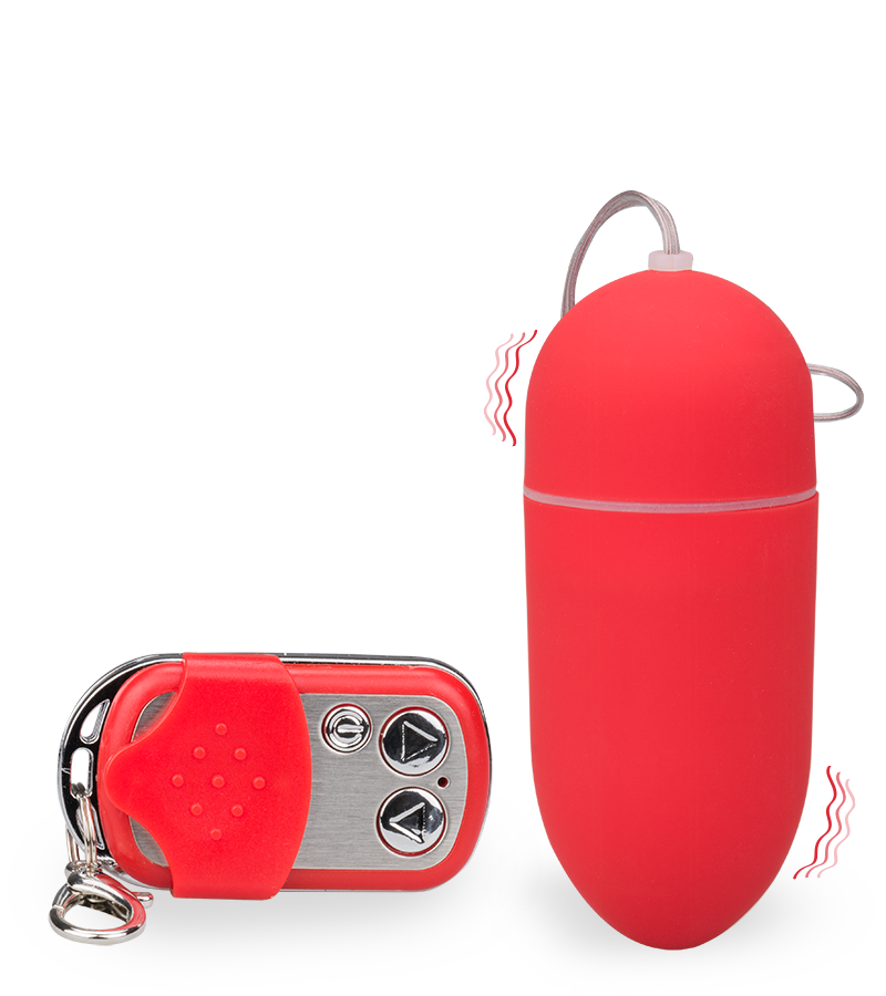 Oeuf vibrant télécommandé XL