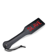 Charger l&#39;image dans la galerie, Paddle BDSM en simili cuir Slave