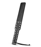 Paddle noir similicuir et rivets BDSM 38,0cm
