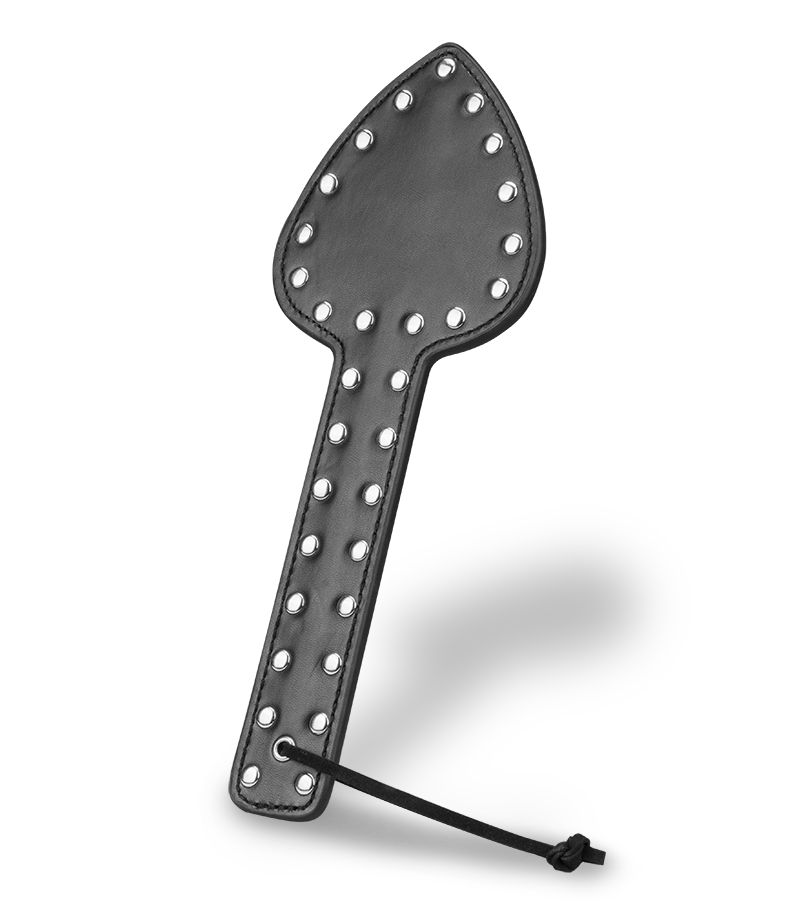 Paddle simili cuir et rivets Spade