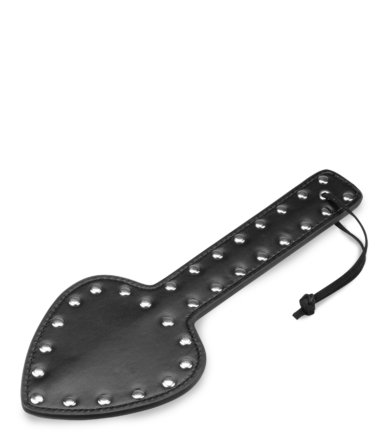 Paddle simili cuir et rivets Spade