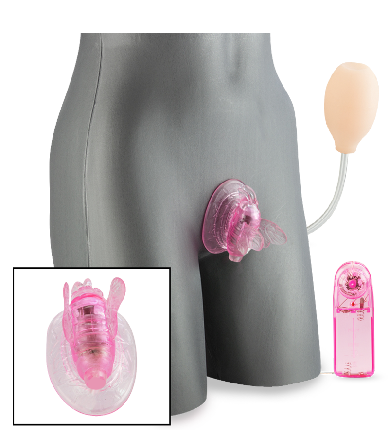 Papillon stimulateur de vulve vibrant