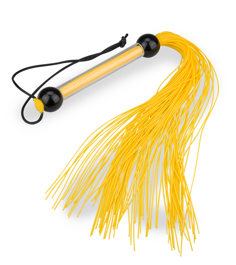 Petit martinet à lanières en silicone Punisher