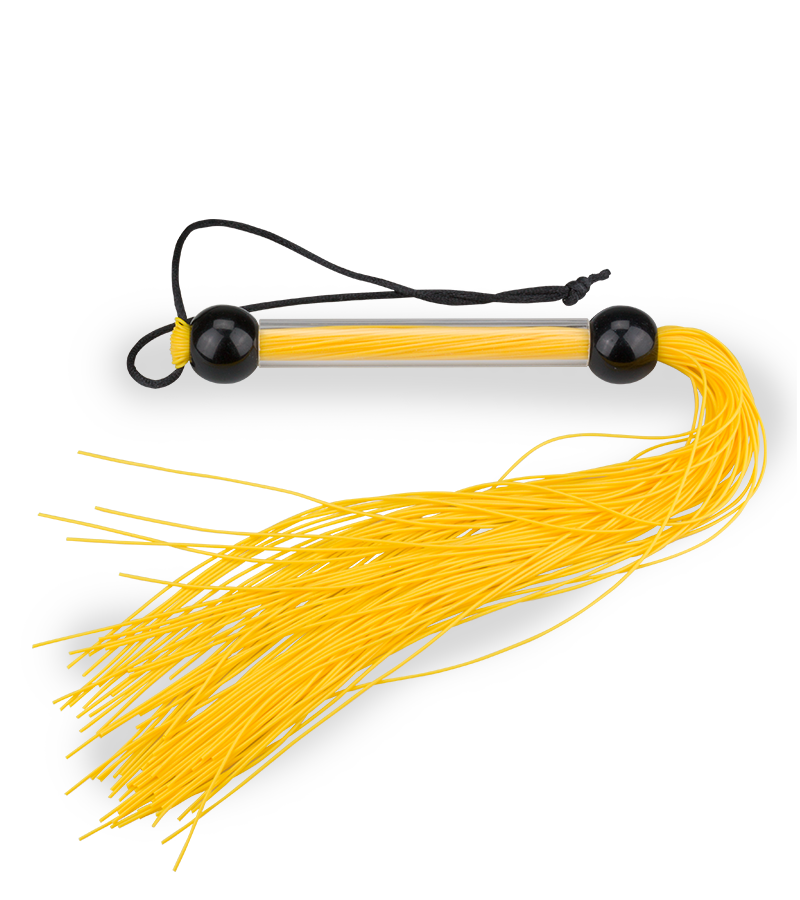 Petit martinet à lanières en silicone Punisher