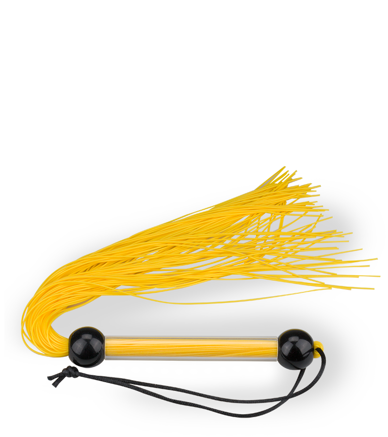 Petit martinet à lanières en silicone Punisher