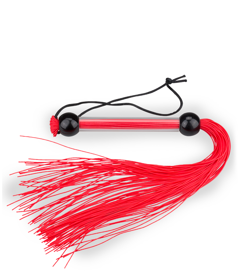 Petit martinet à lanières en silicone Punisher