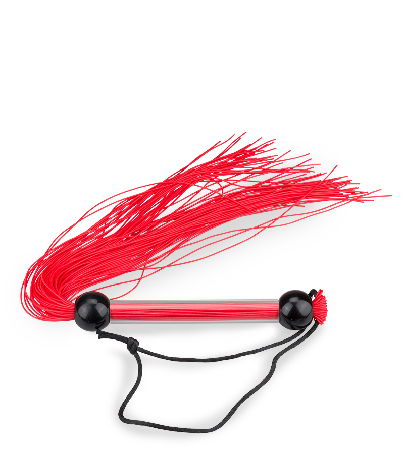 Petit martinet à lanières en silicone Punisher