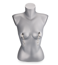 Charger l&#39;image dans la galerie, Pinces à seins 3 anneaux métal