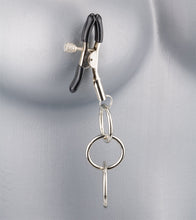 Charger l&#39;image dans la galerie, Pinces à seins 3 anneaux métal