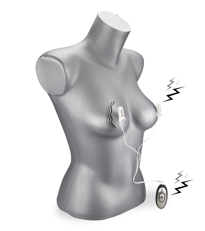 Pinces à seins électrostimulation