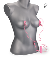 Charger l&#39;image dans la galerie, Pinces à seins électrostimulation et vibrations