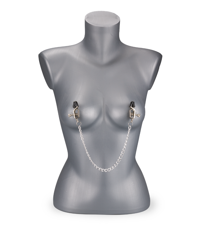 Pinces à tétons avec chaine Under Pressure