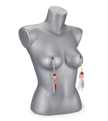 Pinces à tétons avec grelots Rio