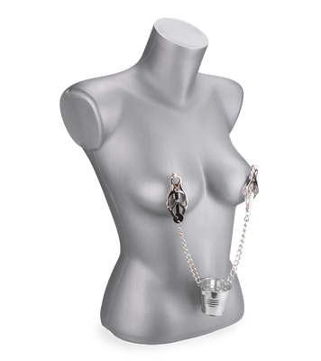 Pinces à tétons avec petit seau