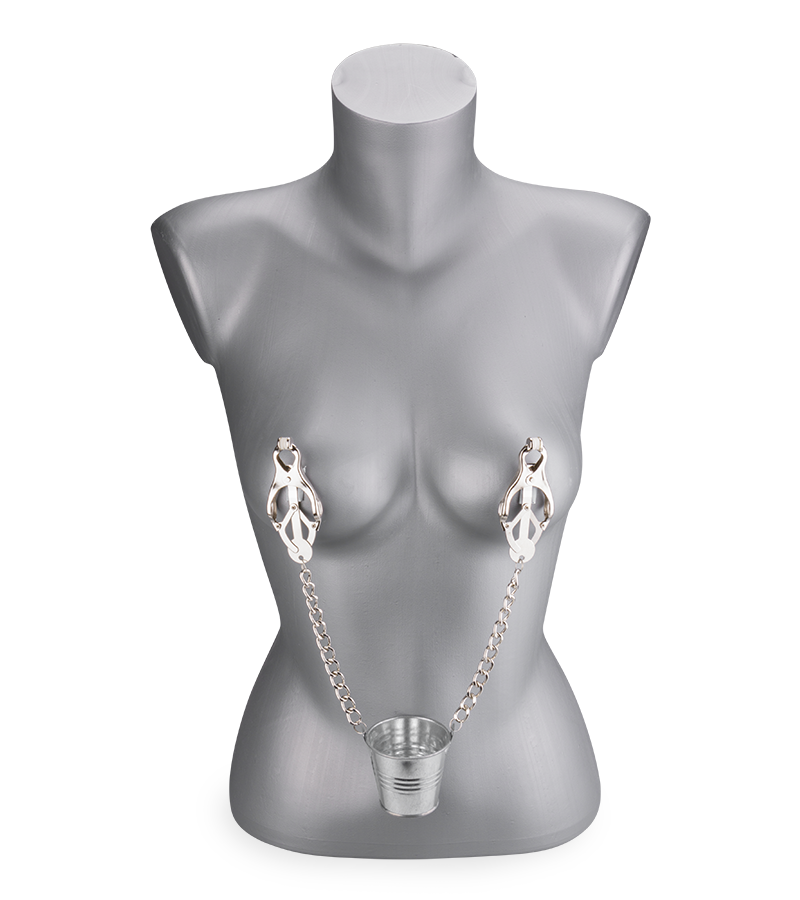 Pinces à tétons avec petit seau